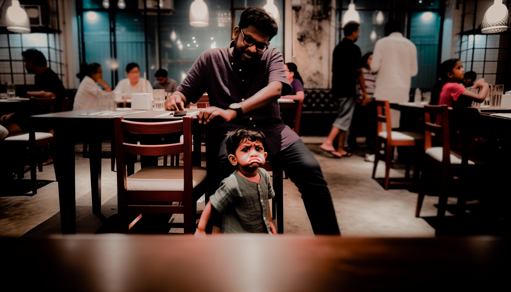 My Kid's First Full Restaurant Meltdown